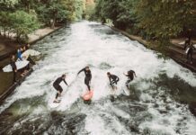 Eisbach – Mekka des Flusssurfens in München