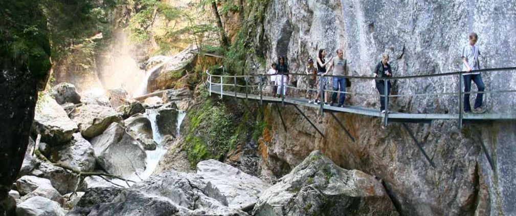 Der Magnustritt am Lechfall